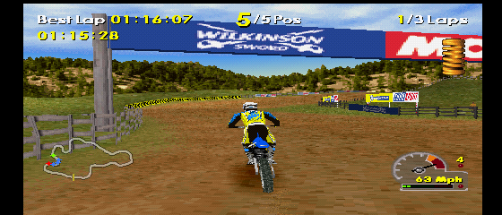 Moto Racer 3: World Tour Screenshot 1